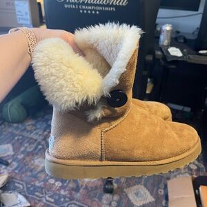 UGG Chestnut Shearling Boots